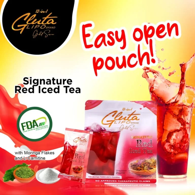 Gluta Lipo Red Iced Tea – 250g