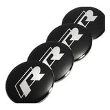 VW R Line Sticker Wheel Center Hub Cap Logo