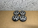 Volkswagen Wheel Center Caps (4pc) Premium Quality