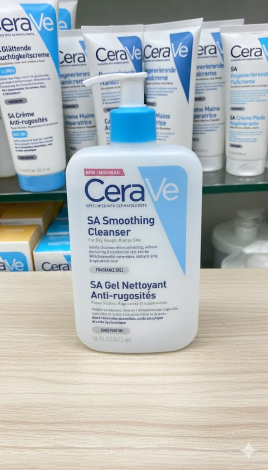 CeraVe SA Smoothing Cleanser With Salicylic Acid 473ml