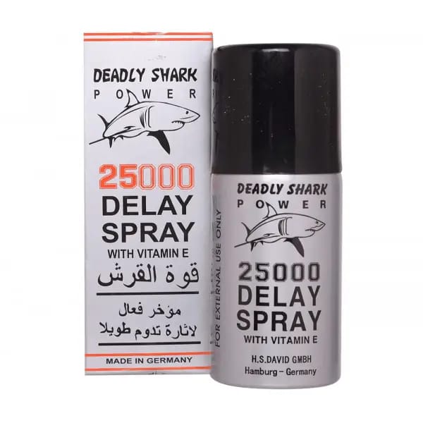 Deadly Shark Power 25000 Delay Spray For Men Power