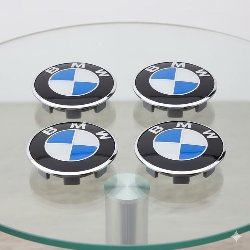 B.M.W Wheel Center Caps (4pc) Premium Quality