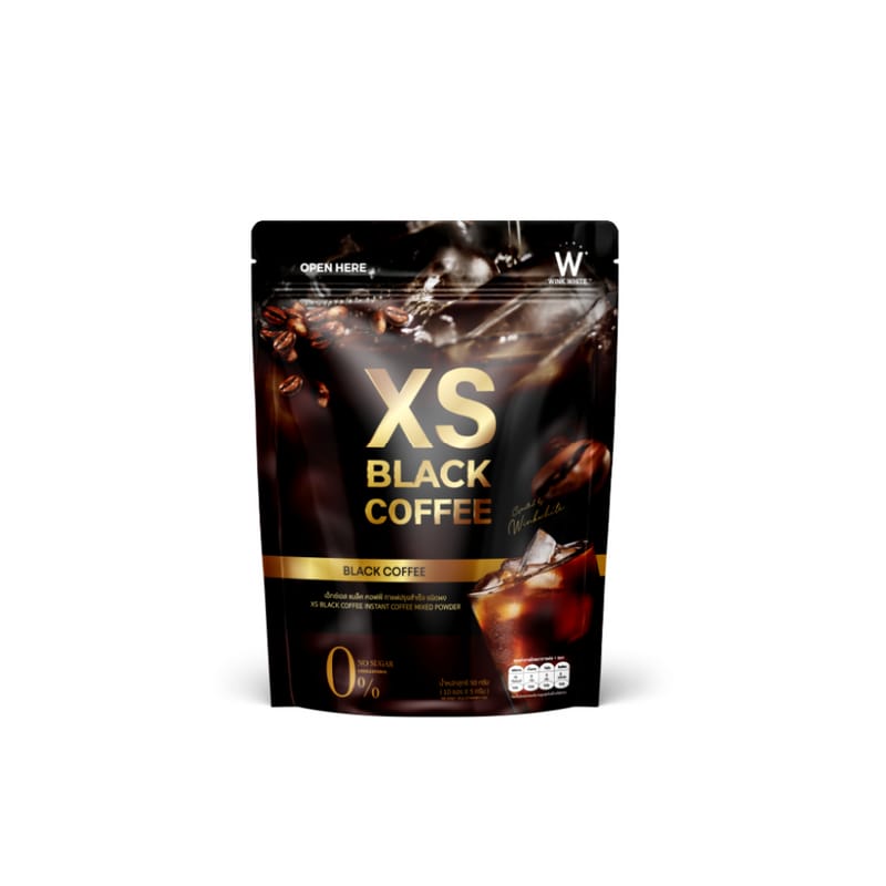 Wink White XS Black Coffee – 50g (10 Sachets × 5g)