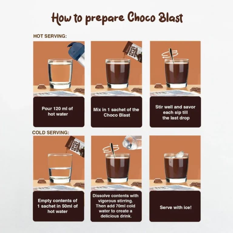 Glowming Choco Blast – Beauty & Wellness Chocolate Drink