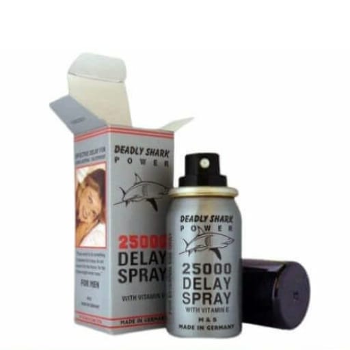 Deadly Shark Power Original Spray For Men Power & Timing 25000 Made in Germany