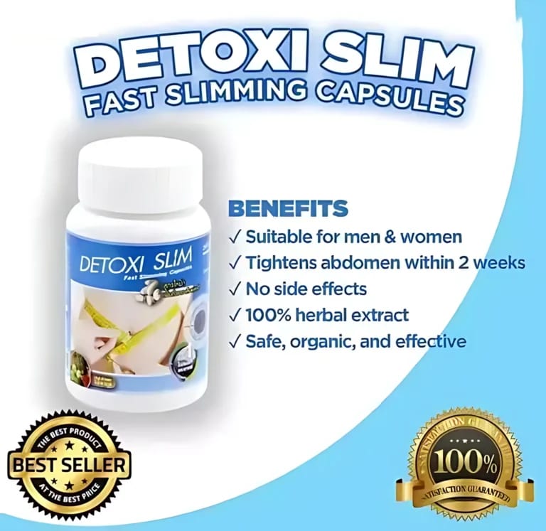 Detoxi Slim Fast Slimming Capsules – 30s