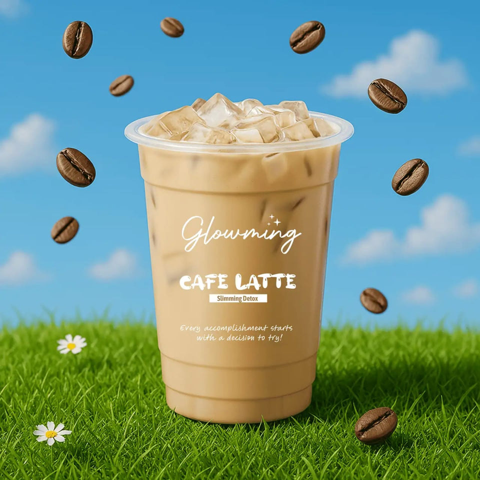 Glowming Cafe Latte Coffee Powder Drink Mix