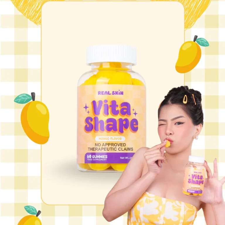 Real Skin Vita Shape – Mango Flavor (60 Gummies)