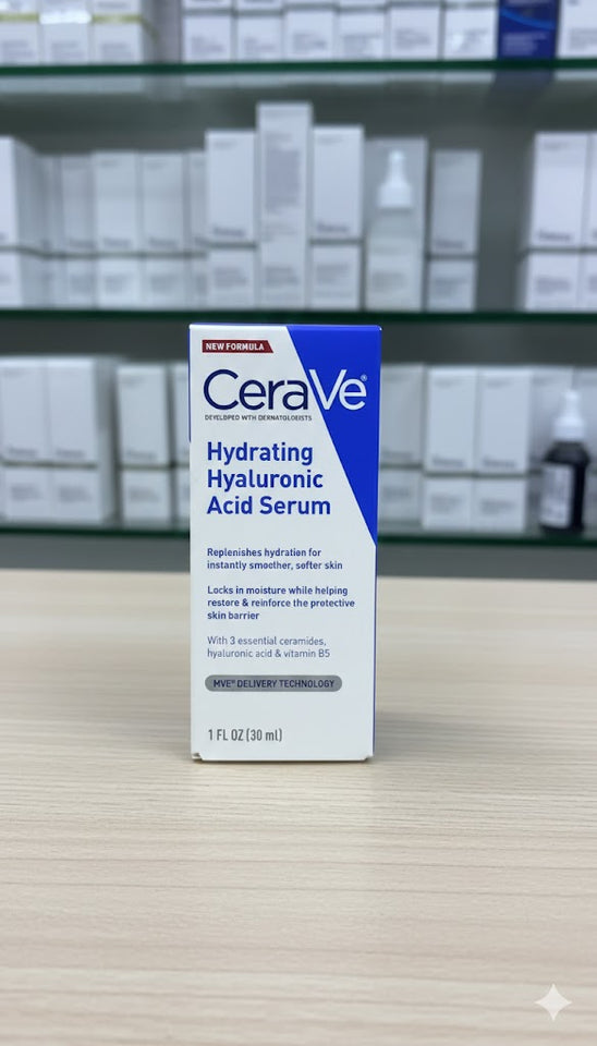 Cerave Hydrating Hyaluronic Acid Serum for Dry Skin 30ml