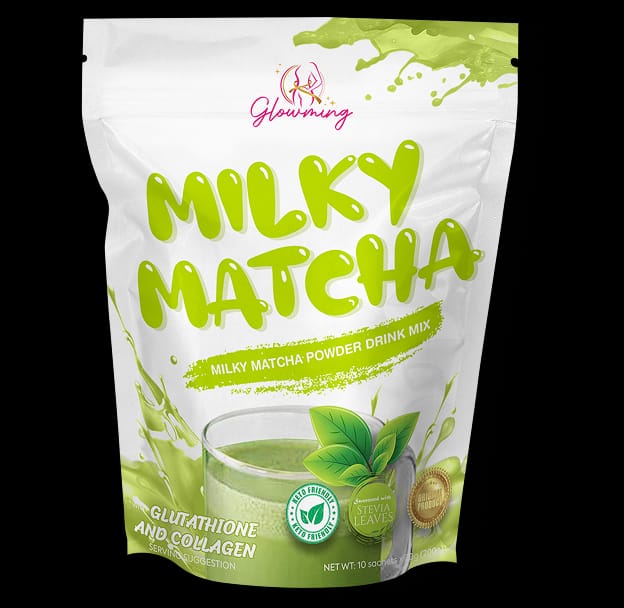 Glowming Health & Beauty Drink – Milky Matcha (200g)