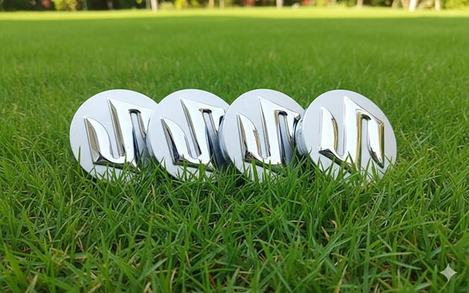 Suzuki Wheel Center Caps Silver (4pc) Premium Quality