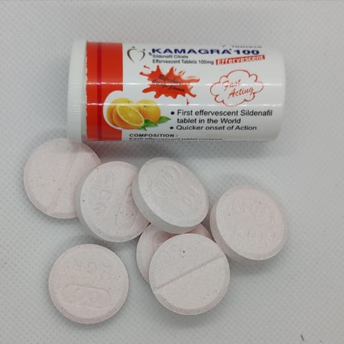 Kamagra Effervescent 100mg Original 7tablets For Men Power & Timing