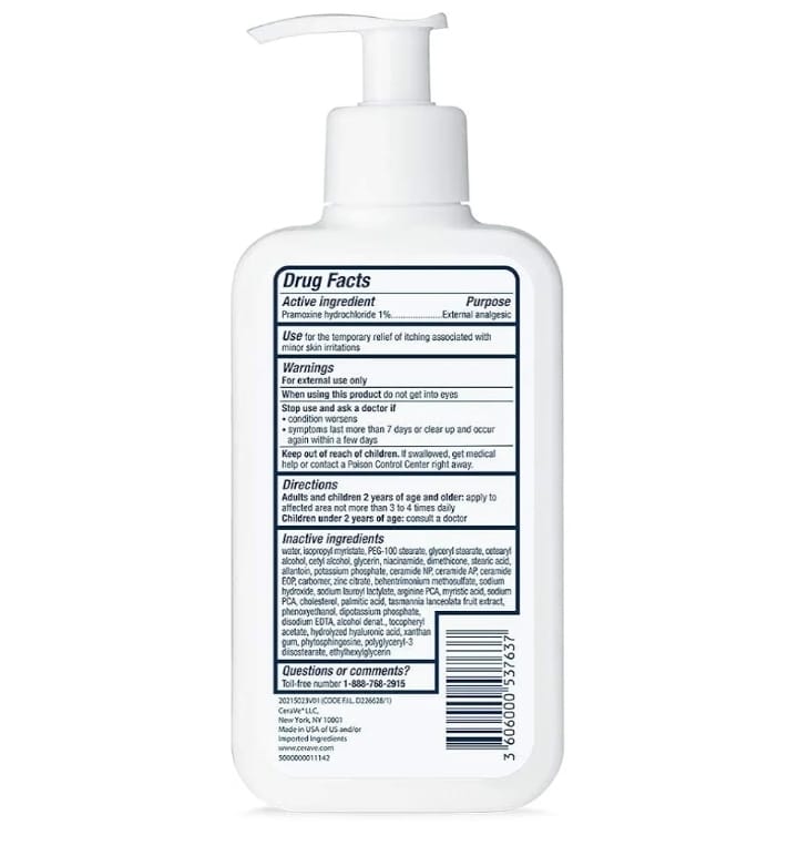 CeraVe Itch Relief Moisturizing Lotion 237ml