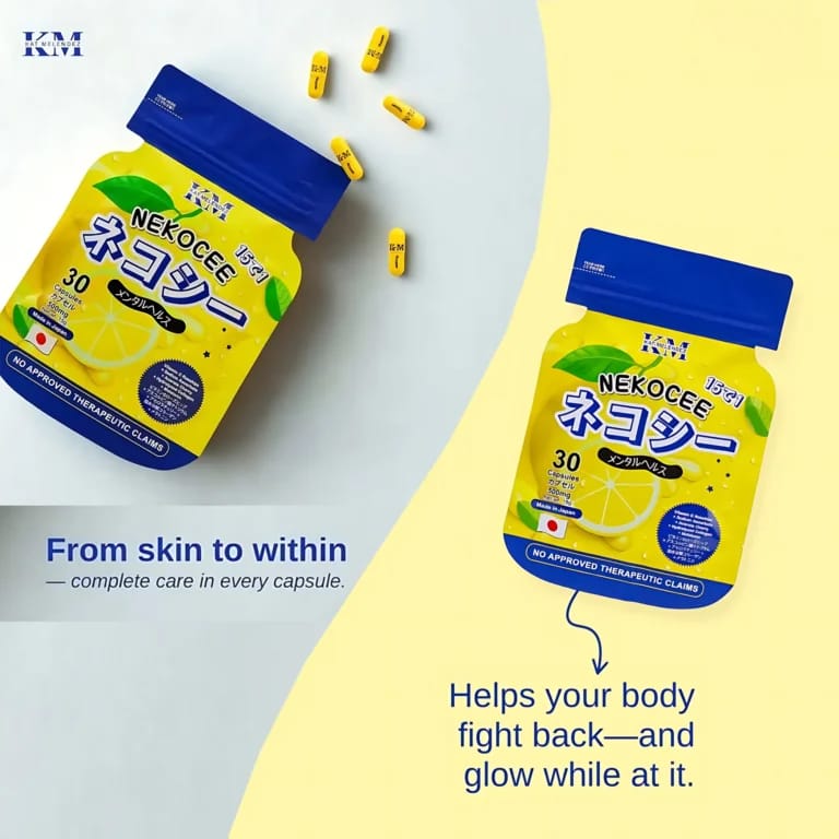 Nekocee 15-in-1 by Kath Melendez – Premium Japanese Supplement (30 Capsules, 500mg)