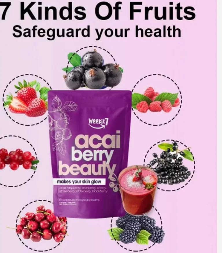 Weekit7 Acai Berry Beauty – 7 Sachets (35g)