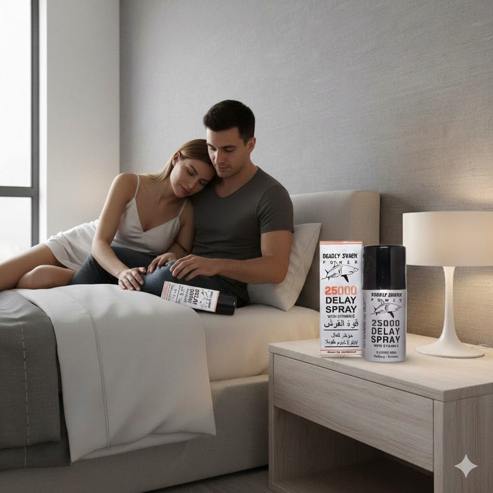 Deadly Shark Power Original Spray For Men Power & Timing 25000 Made in Germany