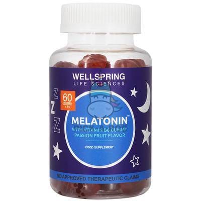 WELL SPRING MELATONIN GUMMIES BLUE