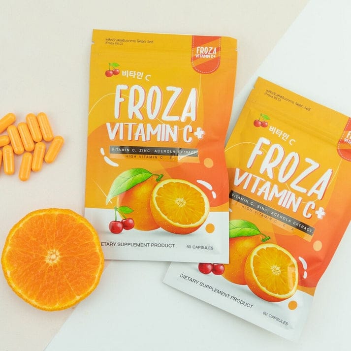 Froza Vitamin C+ with Collagen & Glutathione 60 Capsules
