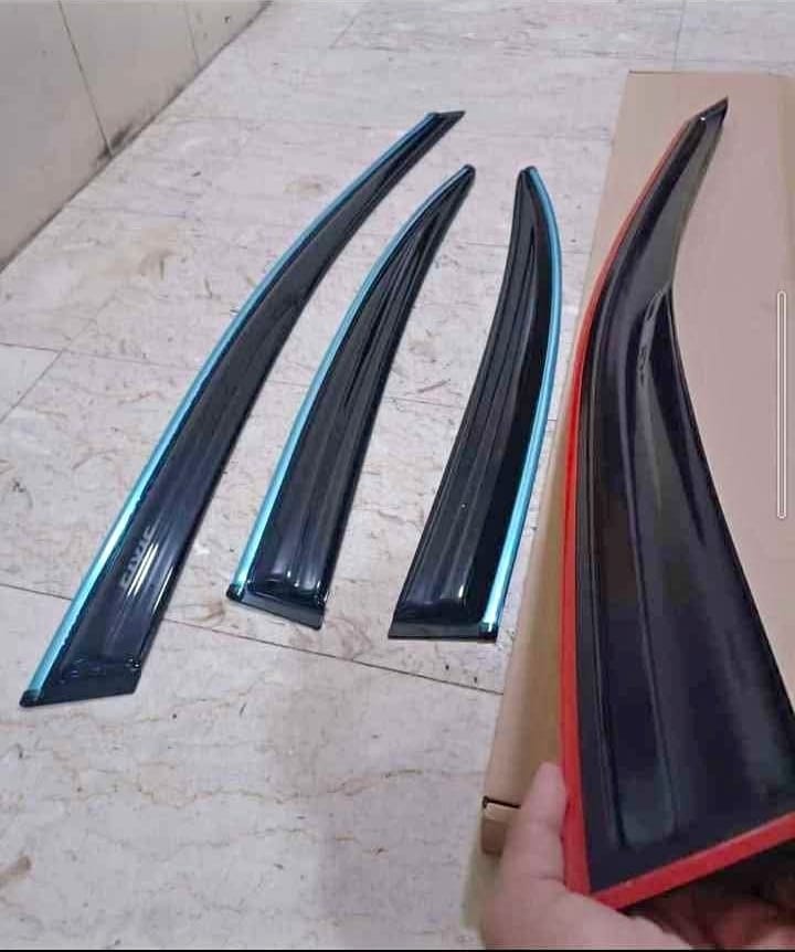 Toyota Sienna Chrome Line Door Visor Premium Quality