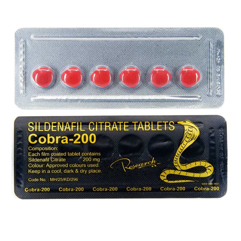 Cobra 200mg Original (For Men Power & Timing )