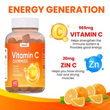 Mega C Vitamin C Gummies – Adult Immune Support Supplement (60 Gummies)