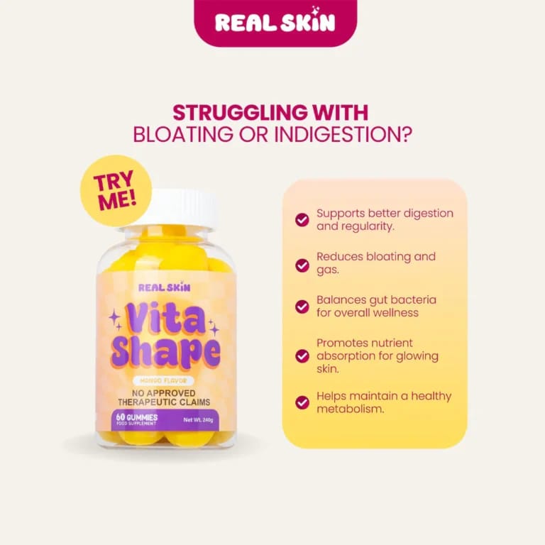 Real Skin Vita Shape – Mango Flavor (60 Gummies)