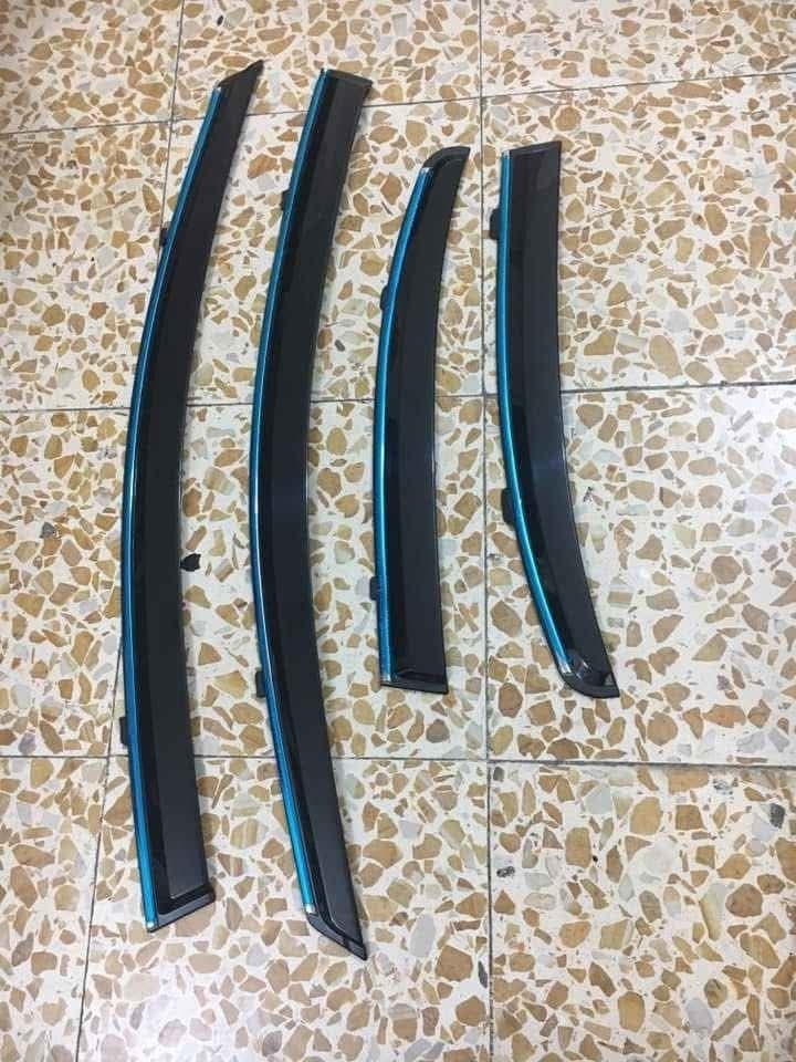 Hyundai Sonata Chrome Line Door Visor Premium Quality