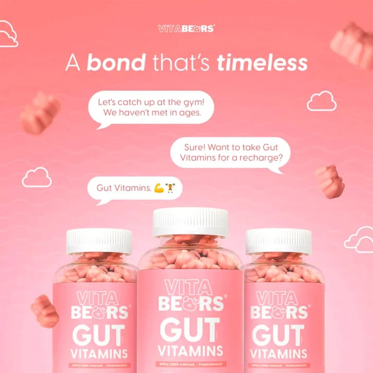 Vita Bears Gut Vitamins – 60 Gummies