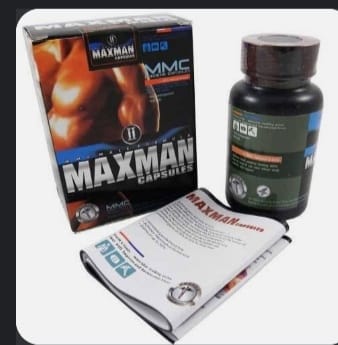 MaxMan Herbal Supplement Original (60Capsules) For Men Stamina , Power , Timing