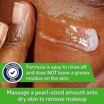 CeraVe Cleansing Balm Hydrating Makeup Remover with Ceramides and Plant based Jojoba Oil for Face Makeup Non Greasy Makeup Remover Balm for Sensitive Skin1.3 Ounces,