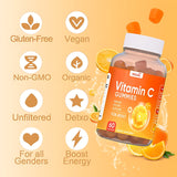 Mega C Vitamin C Gummies – Adult Immune Support Supplement (60 Gummies)
