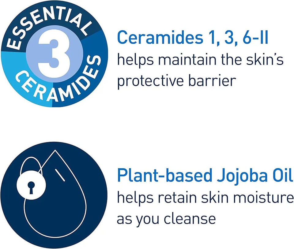 CeraVe Cleansing Balm Hydrating Makeup Remover with Ceramides and Plant based Jojoba Oil for Face Makeup Non Greasy Makeup Remover Balm for Sensitive Skin1.3 Ounces,