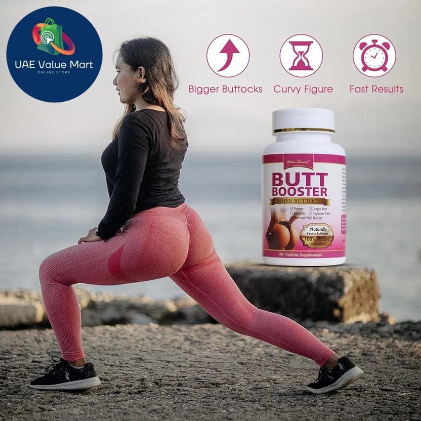Butt Booster Original Bigger Buttocks , Curvy Figure , Fast Result . Herbal Supplements