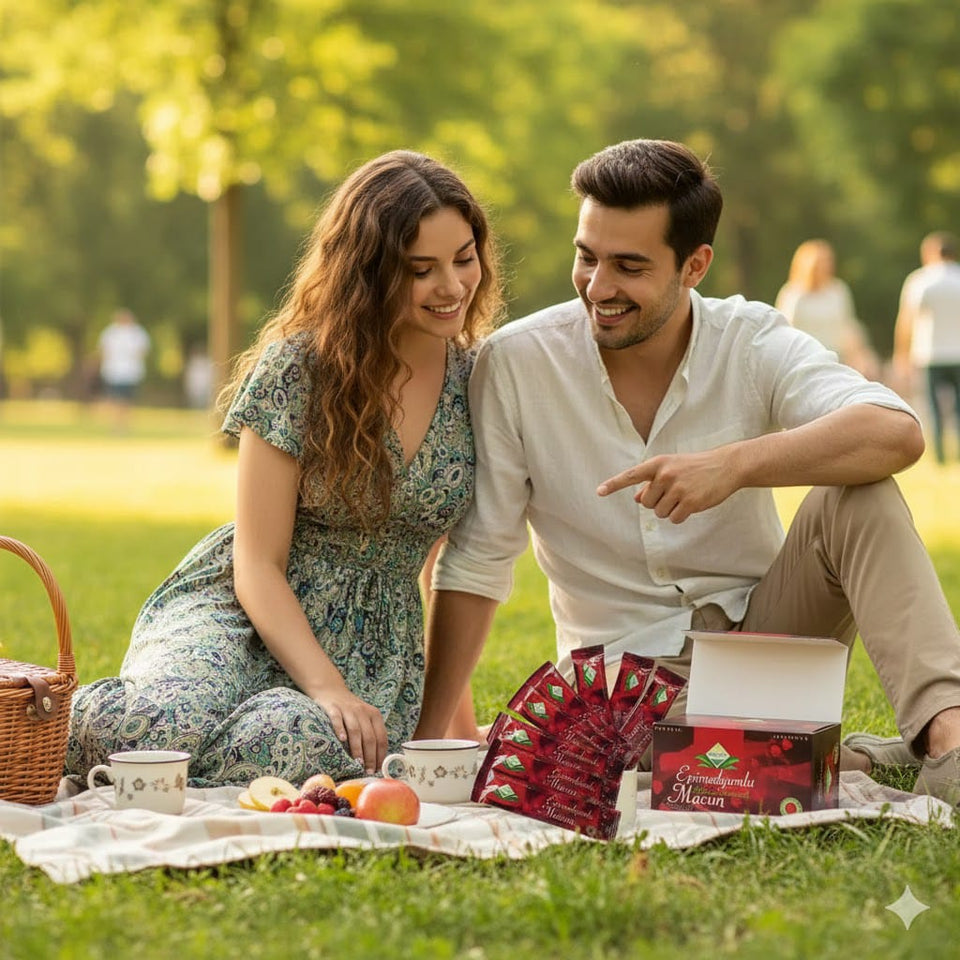 Epimedyumlu Macun Turkish Honey For Men Power (12 Sachets)