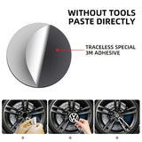 Volkswagen Car Wheel Centre Hub Cap Badge Emblem Decal Wheel Sticker For Volkswagen GOLF Polo Tiguan VW TOURAN CADDY PASSAT