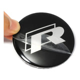 VW R Line Sticker Wheel Center Hub Cap Logo