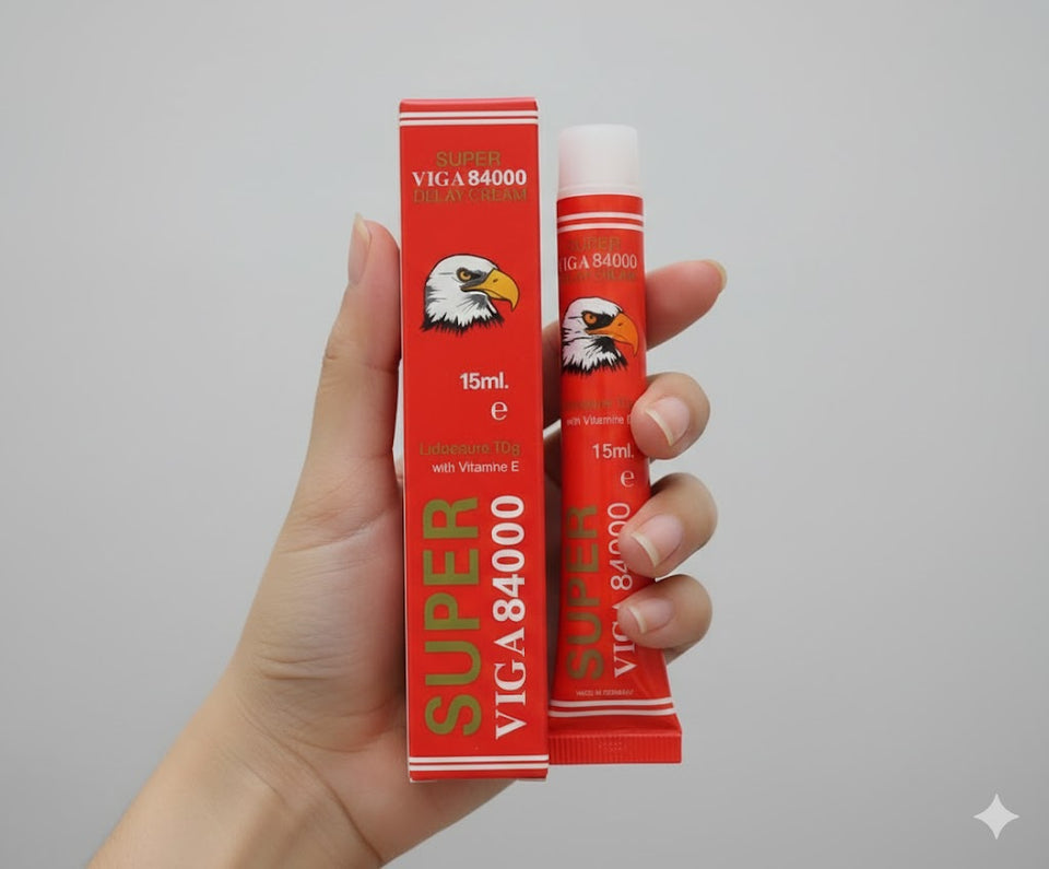 Super Vega Original Delay Cream For Men Stamina & Timing Made in Germany