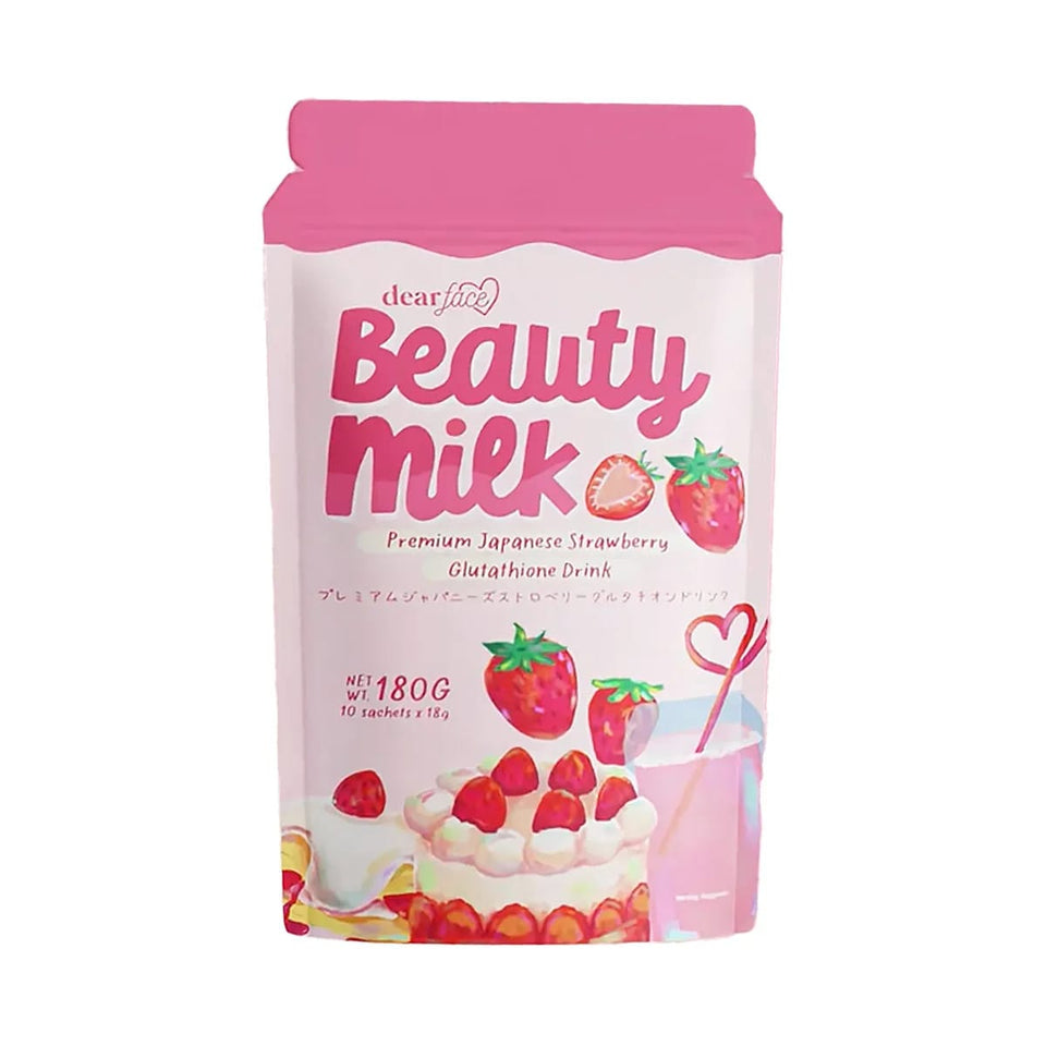 Dear Face Beauty Milk Premium Japanese Lychee Drink – 180g