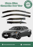 Nissan Altima Chrome Line Door Visor Premium Quality