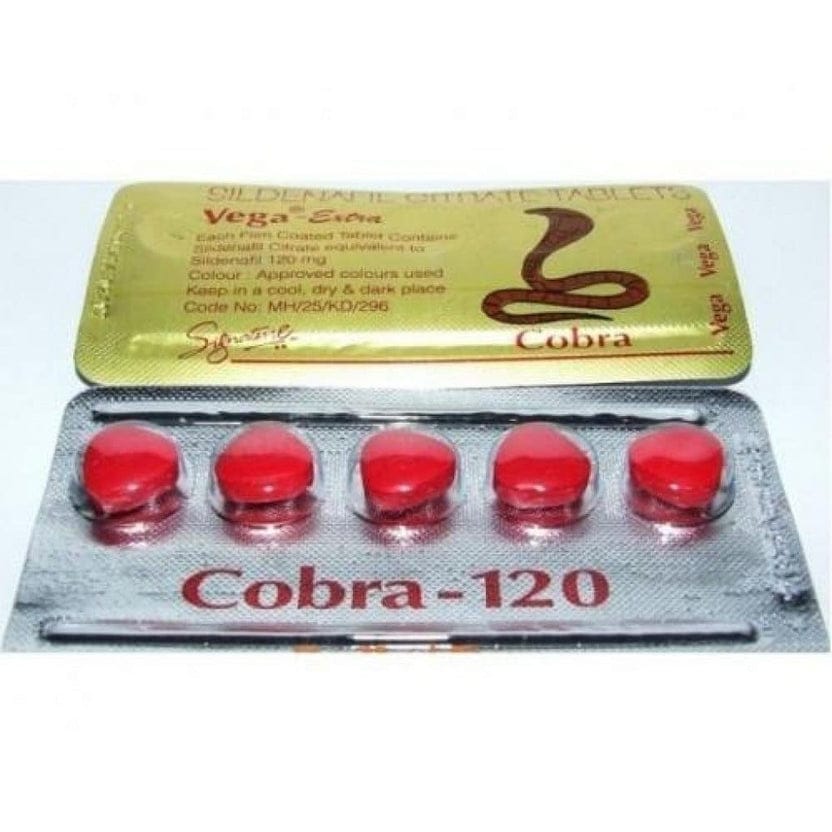 Cobra 120mg Original for men power & Timing
