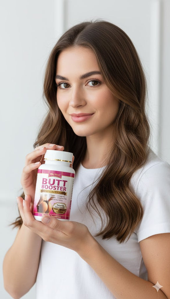 Butt Booster Original Bigger Buttocks , Curvy Figure , Fast Result . Herbal Supplements