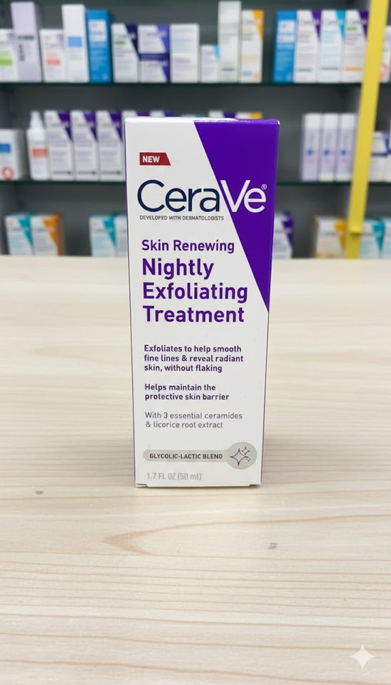CeraVe Anti Aging Face Serum with Glycolic Acid, Lactic Acid, and Ceramides | Dark Spot Corrector for Face | 1.7 Ounce, 1.7 Fl Oz 50ml