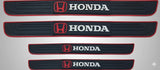 Honda  Silicone Car Door Sill Scuff Plate Set of 4 Car Door Sill Protector Pads Silicone Door Sill Scuff Plate Sticker for Car Door Sill Protector