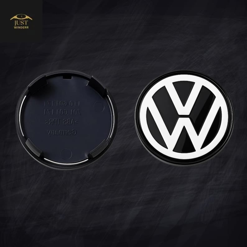 Volkswagen Wheel Center Caps (4pc) Premium Quality