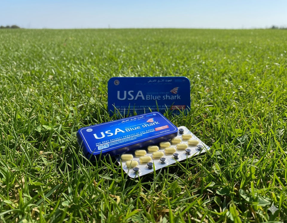 USA Blue Shark Original For Men Power & Timing