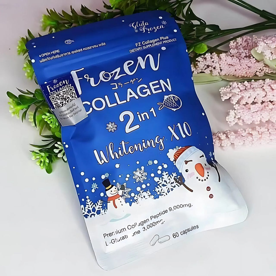 Frozen Collagen 2 in 1 Premium Collagen Supplements – 60 Capsules