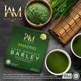 I AM AMAZING Pure Barley – Premium Organic Barley Grass Drink