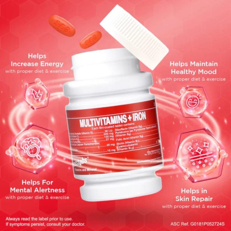 Stresstabs Multivitamins + Iron