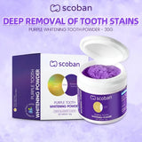 Scoban Purple Tooth Whitening Powder – 30g