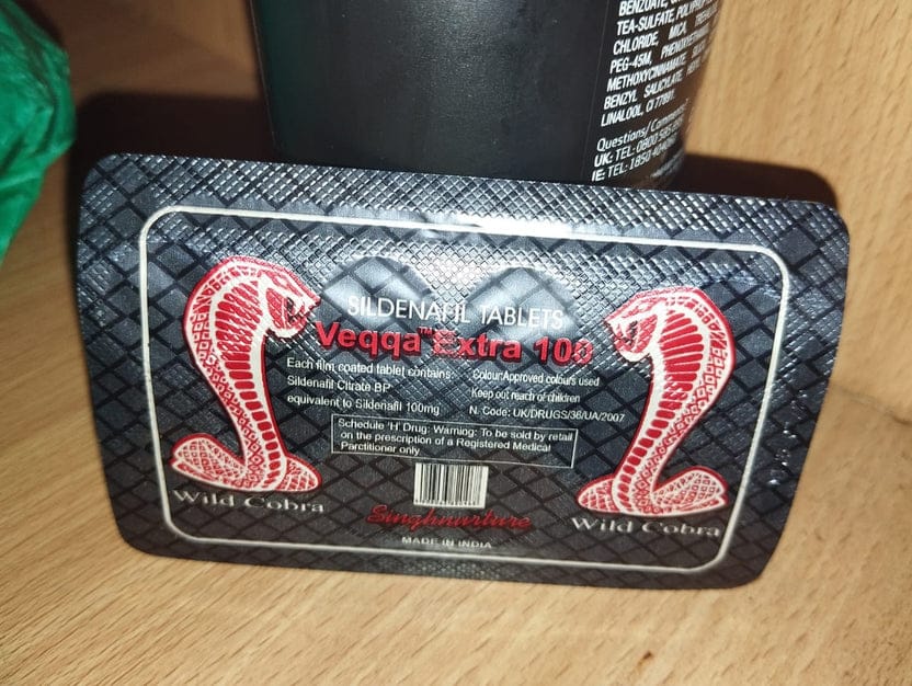 Wild Cobra Original 100mg For Men Power & Timing